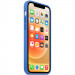 Фото Чохол Silicone Case Full Protective (AA) на Apple iPhone 15 (6.1") (Синій / Capri Blue) в маназині vchehle.ua