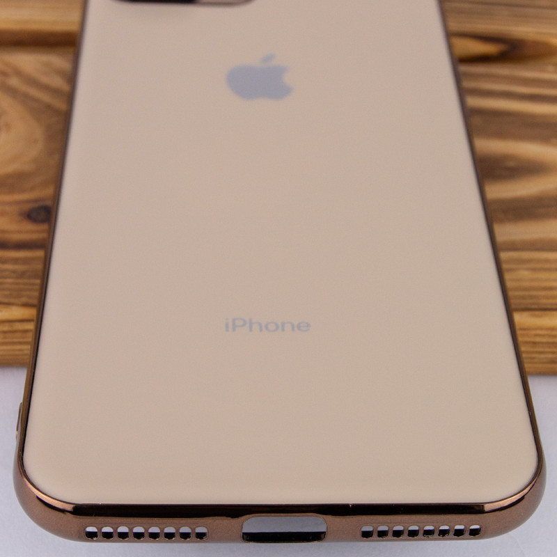 Фото TPU чехол Matte LOGO для Apple iPhone 7 plus / 8 plus (5.5") (Золотой / Gold) в магазине vchehle.ua