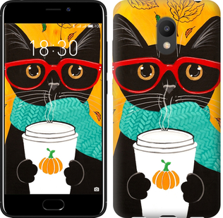 

Чохол Осінній кіт на Meizu M6 639753