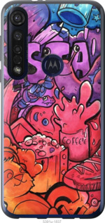 

Чехол Аркт, кофе, инстаграм для Motorola G8 Plus 1401843
