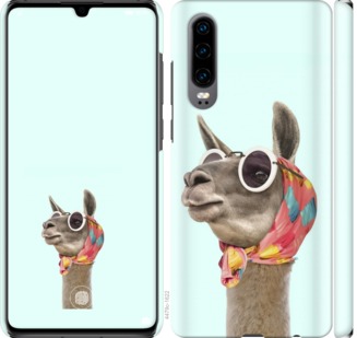 

Чохол Модна лама на Huawei P30 753343