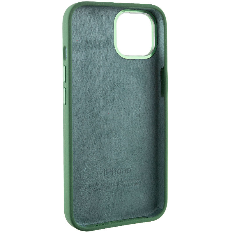 Замовити Чохол Silicone Case Metal Buttons (AA) на Apple iPhone 12 Pro Max (6.7") (Зелений / Clover) на vchehle.ua