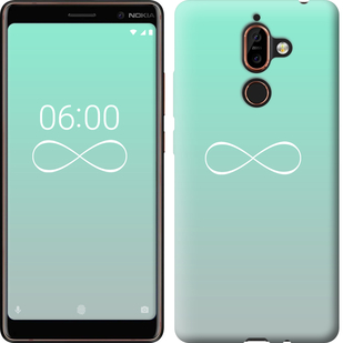 

Чехол Знак бесконечности для Nokia 7 Plus 612695