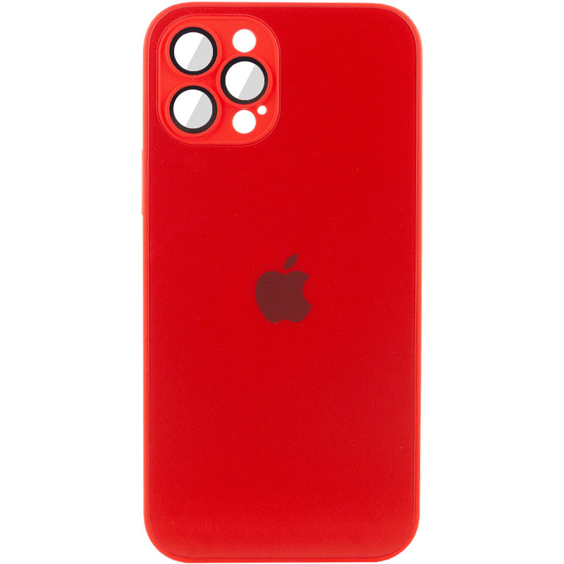 Чохол TPU+Glass Sapphire matte case на Apple iPhone 12 Pro (6.1") (Cola Red)