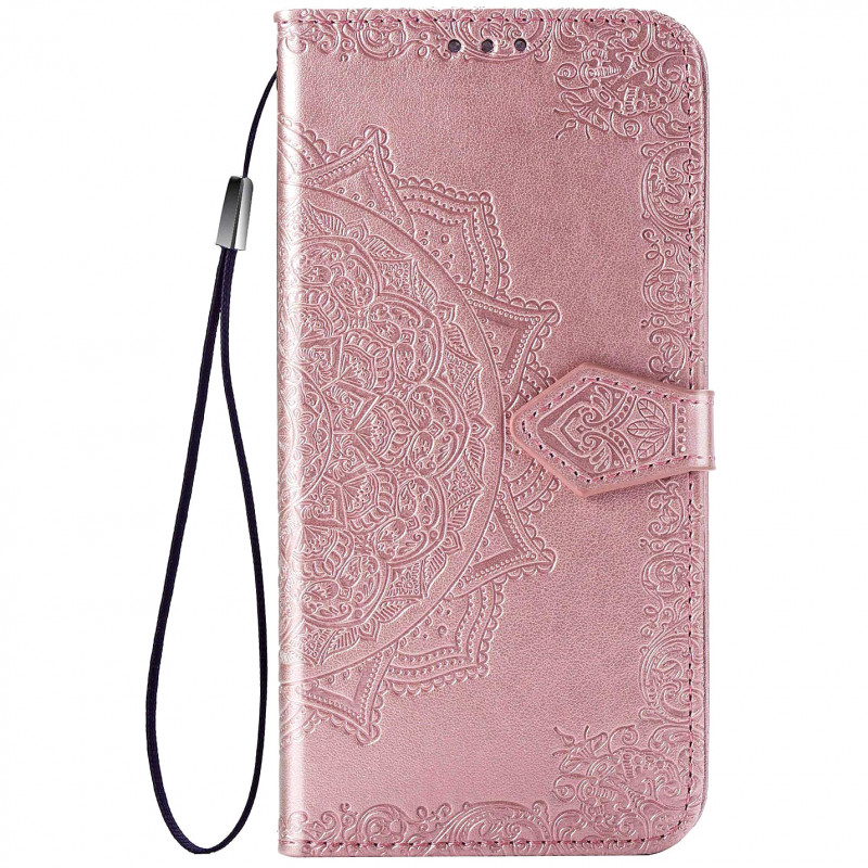 Купить Кожаный чехол (книжка) Art Case с визитницей для Xiaomi Redmi Note 6 Pro (Розовый) на vchehle.ua