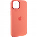 Чохол Silicone Case Metal Buttons (AA) на Apple iPhone 14 (6.1") (Рожевий / Pink Pomelo)