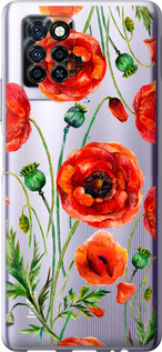 

Чохол Намальовані маки на Infinix Note 10 Pro 1633983