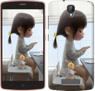 

Чохол Мила дівчинка з зайчиком на ZTE L5 636847