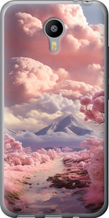 

Чехол Розовые облака для Meizu M2 Note 1645014