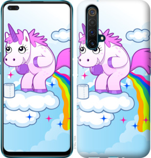 

Чехол Единорожка для Realme X50 919036