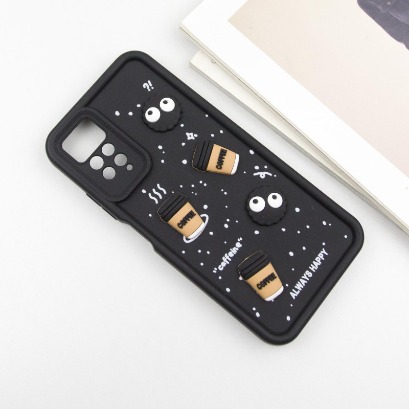 Фото Чохол TPU Toys Case на Xiaomi Redmi Note 11 Pro 4G/5G / 12 Pro 4G (Black / Always Happy) в маназині vchehle.ua