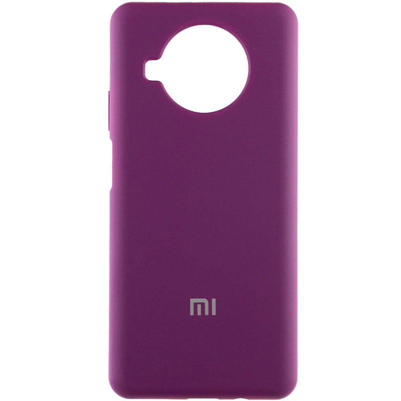 Чохол Silicone Cover Full Protective (AA) на Xiaomi Mi 10T Lite / Redmi Note 9 Pro 5G (Фіолетовий / Grape)