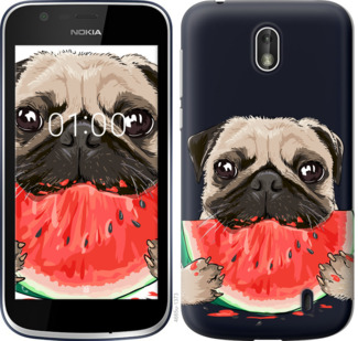 

Чохол Мопс і кавун на Nokia 1 843981