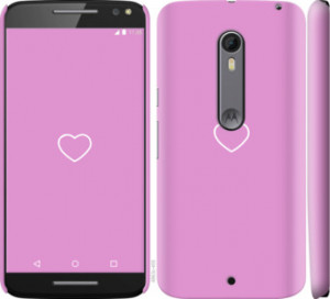 Чехол Сердце 2 для Motorola Moto X Style