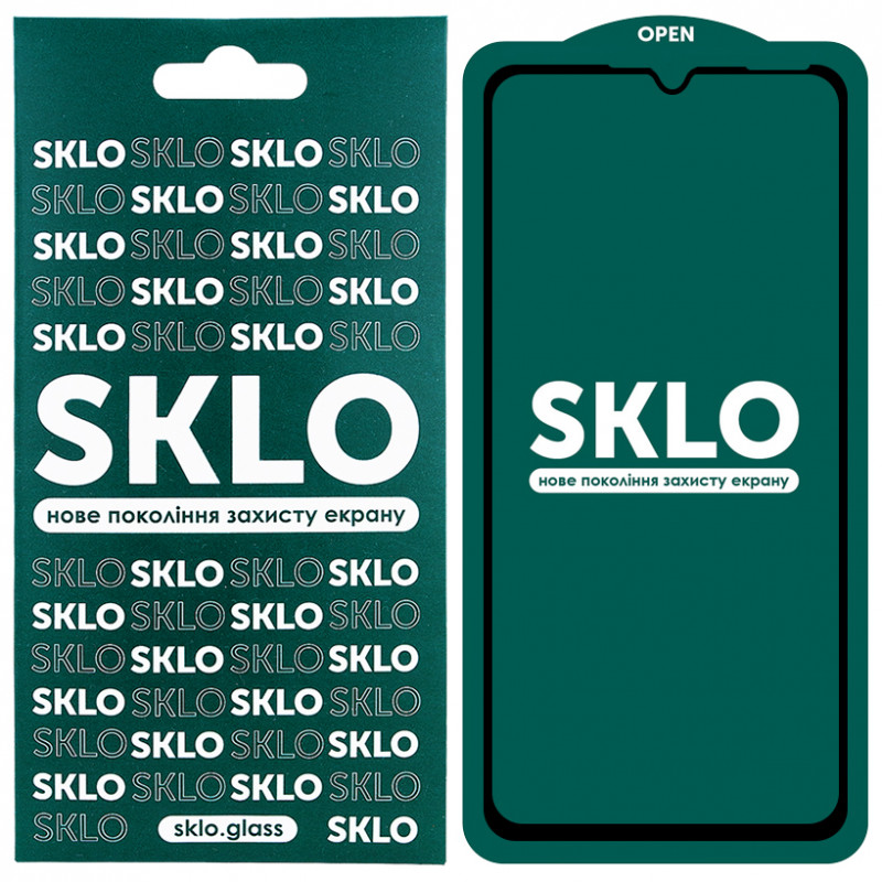 Захисне скло SKLO 5D на Samsung A20 / A30 / A30s / A50/A50s/M30 /M30s/M31/M21/M21s