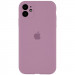 Чехол Silicone Case Full Camera Protective (AA) для Apple iPhone 12 (6.1") (Лиловый / Lilac Pride)