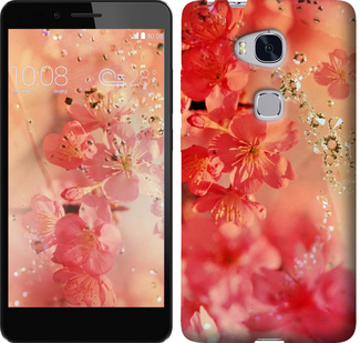 

Чехол Розовые цветы для Huawei Honor GR5 324681