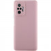 Чехол TPU GETMAN Liquid Silk Full Camera для Xiaomi Redmi Note 10 Pro / 10 Pro Max (Розовый / Pink Sand)