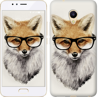 

Чехол Лис в очках для Meizu M5s 634468