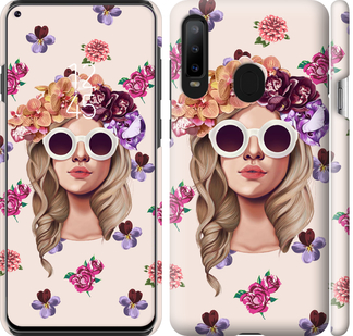 

Чохол Дівчина з квітами v2 на Samsung Galaxy A8S 698403