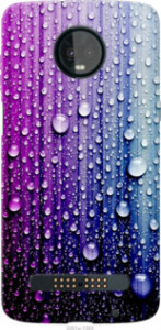 Чехол Капли воды для Motorola Moto Z3
