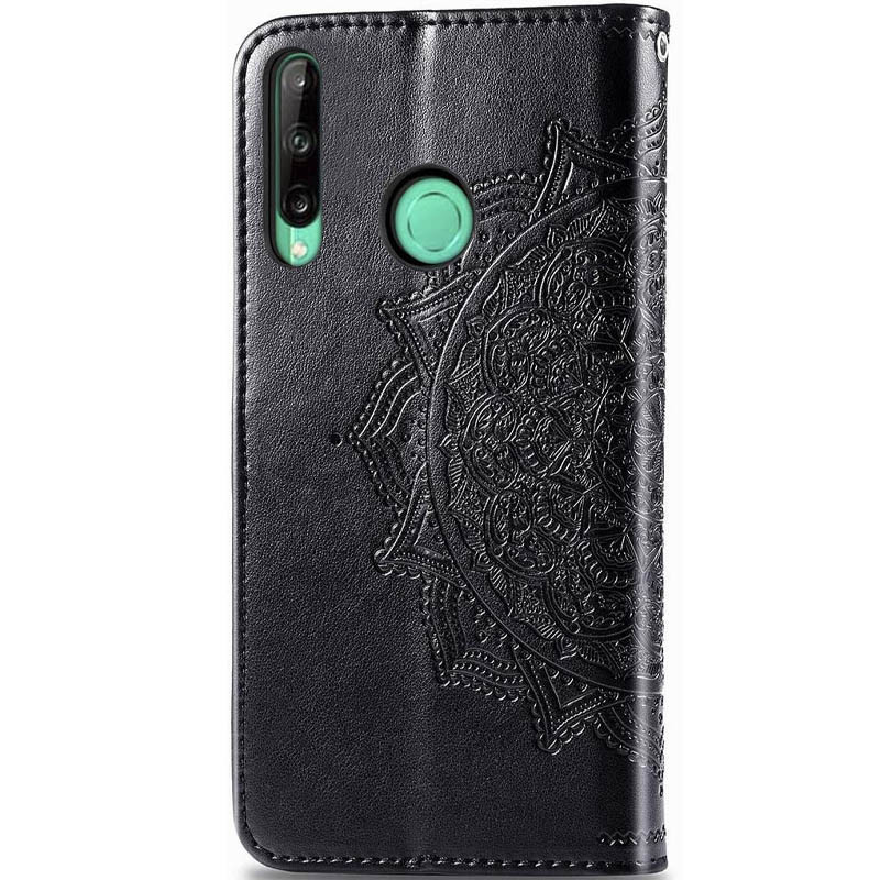 Шкіряний чохол (книжка) Art Case з візитницею на Huawei Y6p (Чорний) в магазині vchehle.ua