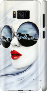 Чехол Девушка акварелью для Samsung Galaxy S8