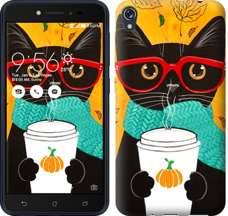 

Чохол Осінній кіт на Asus ZENFONE Live ZB501KL 639902
