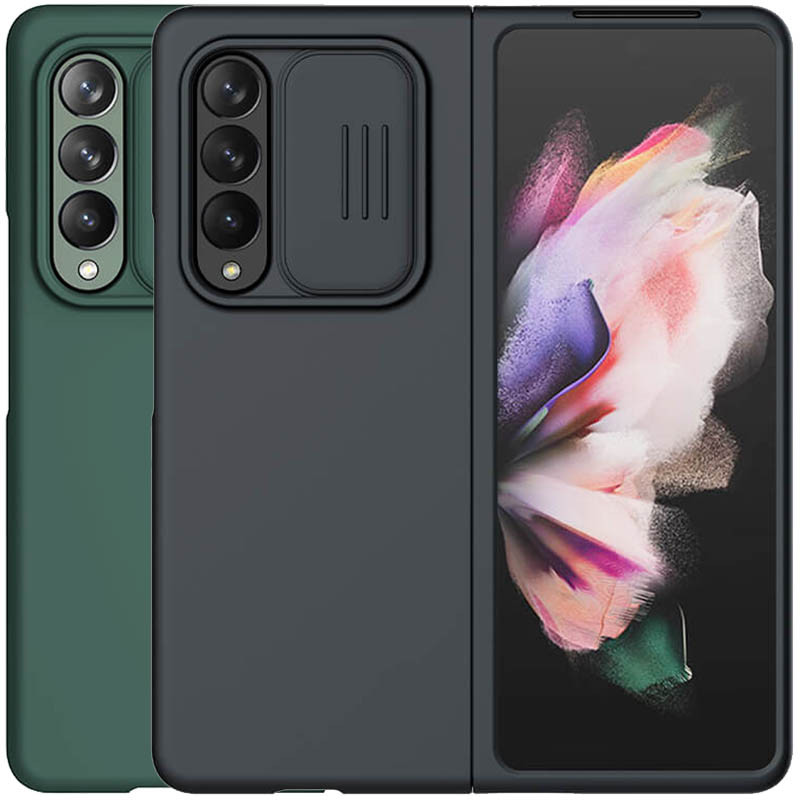 Силиконовая накладка Nillkin Camshield Silky Magnetic для Samsung Galaxy Z Fold3