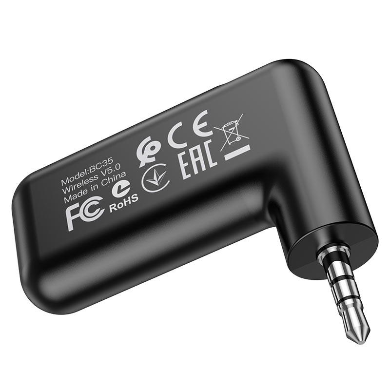 Bluetooth аудио ресивер BOROFONE BC35 (Черный) в магазине vchehle.ua