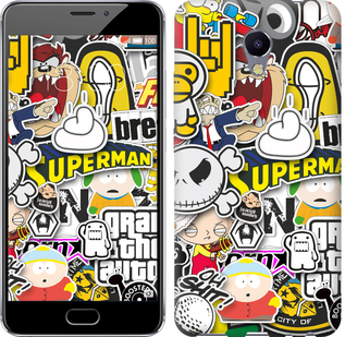 

Чохол Popular logos на Meizu M5 Note 628037