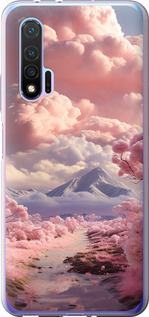

Чехол Розовые облака для Huawei Nova 6 1645183