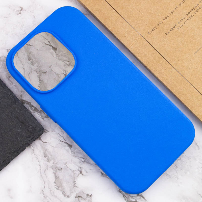 Купити Чохол Silicone Case Full Protective (AA) NO LOGO на Apple iPhone 16 Pro Max (6.9") (Синій / Capri Blue) на vchehle.ua