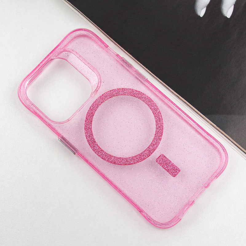 Чохол TPU Radiance with Magnetic safe для Apple iPhone 12 Pro Max (6.7") (Pink) в магазині vchehle.ua