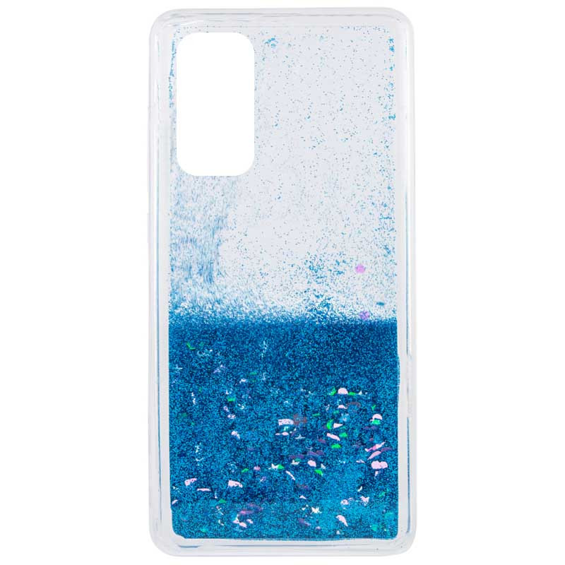 

TPU чехол Liquid hearts для Xiaomi Mi 10T Pro (Голубой) 1082402