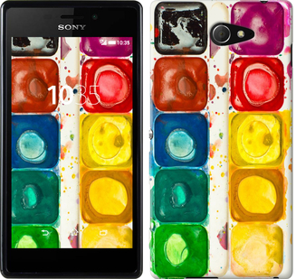 

Чехол Палитра красок для Sony Xperia M2 D2305 549887