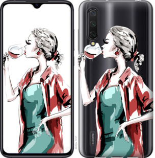 

Чохол Дівчина з келихом для Xiaomi Mi CC9 841667