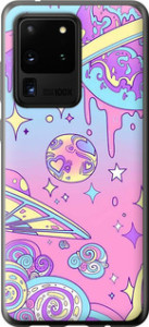 Чохол Рожева галактика на Samsung Galaxy S20 Ultra
