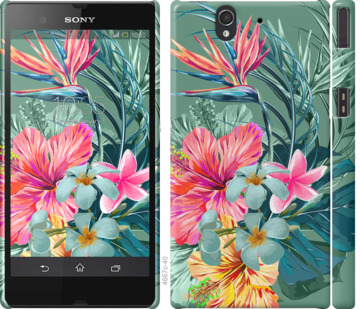 

Чохол Тропічні квіти v1 на Sony Xperia Z C6602 845050