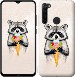 

Чохол Єнотик з морозивом на Xiaomi Redmi Note 8 801256