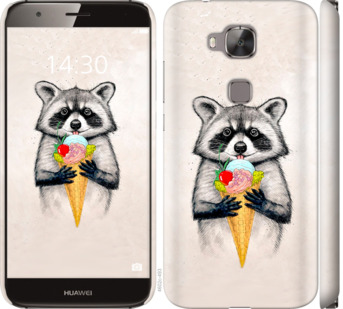 

Чехол Енотик с мороженым для Huawei G7 Plus 801388