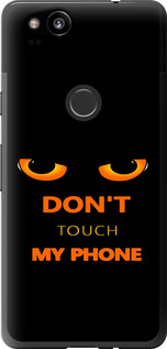 Чехол Don't touch the phone для Google Pixel 2
