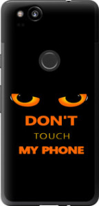 Чехол Don't touch the phone для Google Pixel 2