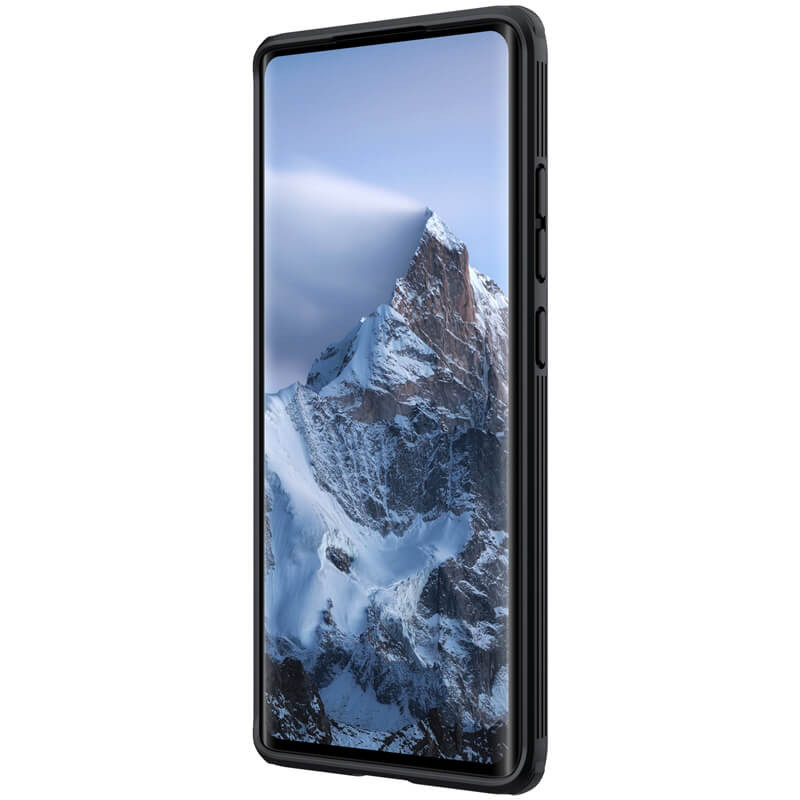 Карбонова накладка Nillkin Camshield (шторка на камеру) на Xiaomi Mix 4 (Чорний / Black) в магазині vchehle.ua