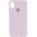 Чехол Silicone Case Full Protective (AA) для Apple iPhone XS Max (6.5") (Сиреневый / Lilac)