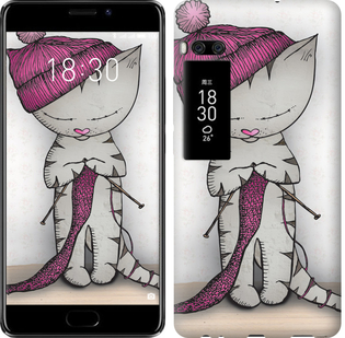 

Чохол Кішка рукодільниця на Meizu Pro 7 Plus 689322