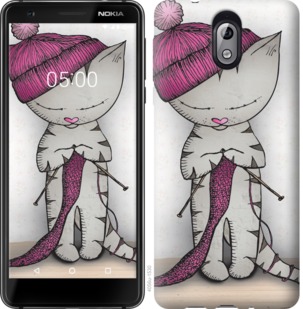 

Чехол Кошка рукодельница для Nokia 2.2 741309