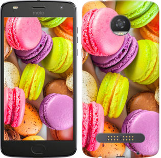 Чехол Макаруны для Motorola Moto Z2 Play