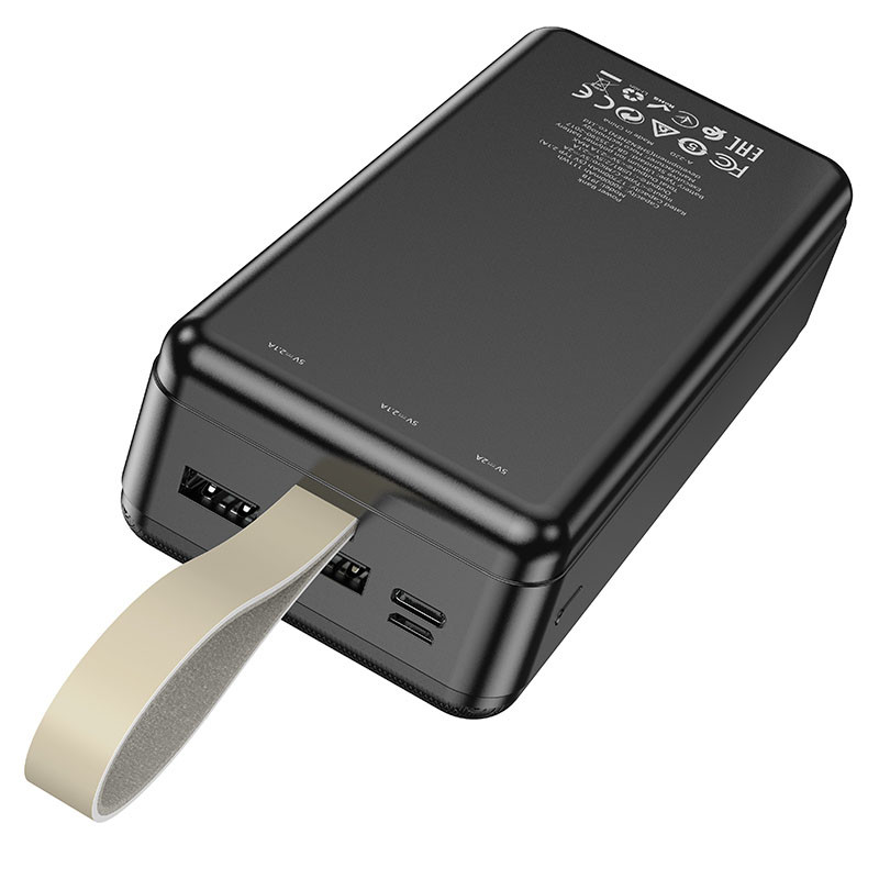 Фото Портативное зарядное устройство Power Bank Hoco J91B 30000 mAh (Черный) на vchehle.ua
