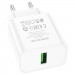 Фото МЗП Borofone BA72A Spring QC3.0 (1USB-A) (White) на vchehle.ua